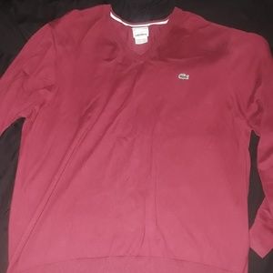 Long sleeve Lacoste shirt